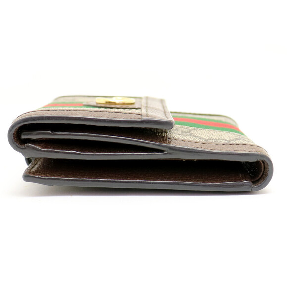 Gucci Offdia GG French Flap Wallet Supreme Canvas Leather - Picture 2 of 9